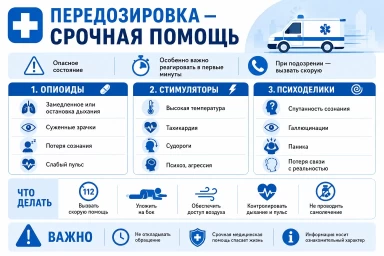 Помощь при передозировке в Тавде