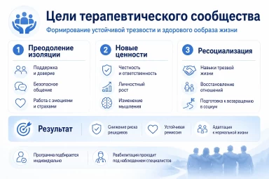 Терапевтическое сообщество в Тавде